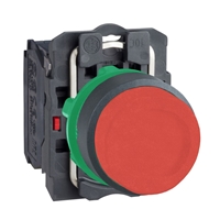 SCHNEIDER RED PUSH BUTTON