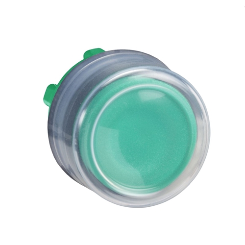 TELEM BOOTED PUSHBUTTON GREEN CLEAR MEMBRANE