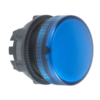 SCHNEIDER PILOT LIGHT HEAD BLUE