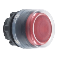 TELEM BOOTED PUSHBUTTON RED(OBSK)