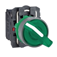 Schneider Electric green complete illum selector s