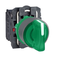 Schneider Electric green complete illum selector s