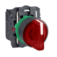 Schneider Electric red complete illuminated select