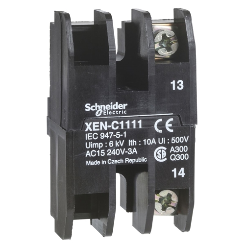 SCHNEIDER SPRING RETURN CONTACT BLOCK