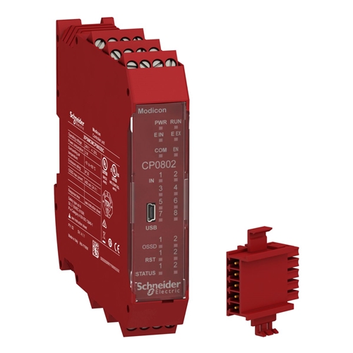 SCHNEIDER- CONTR 8 INPUT 2 OUTPUT SCREWTERM