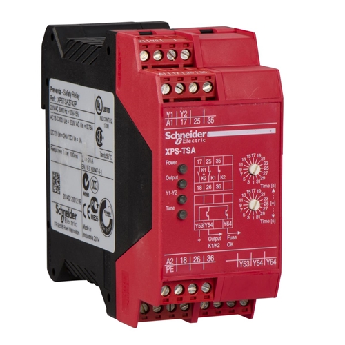 Schneider Electric module XPSTS - interlocking on