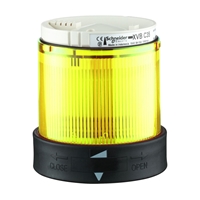 SCHNEIDER YELLOW LED 24V ACDC WITH DIFFUSER