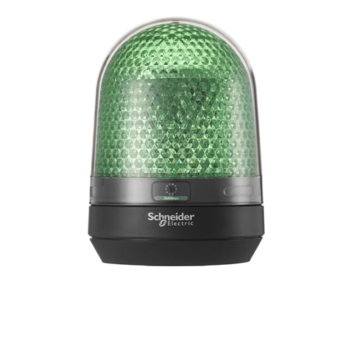 Schneider Electric Rotating beacon, 100 mm, green,