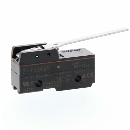 OMRON LIMIT SWITCH CURVED ARM