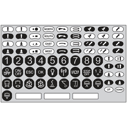 SCHNEIDER KIT OF ADH. LABELS COLOUR