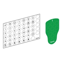 Schneider Electric Harmony pocket remote label kit