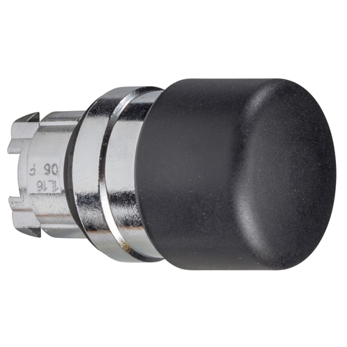 SCHNEIDER 30MM S/RTN MUSHROOM HD BLACK PUSHBUTTON