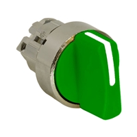 Schneider Electric green selector switch head ?22