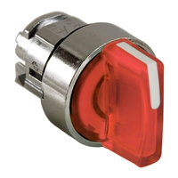 Schneider Electric red selector switch head ?22 3-