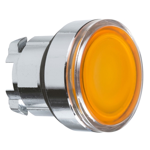 SCHNEIDER ILL. LATCHED PUSHBUTTON YELLOW