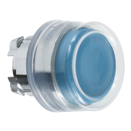 SCHNEIDER BLUE FLUSH PUSHBUTTON HEAD SPRING RETURN