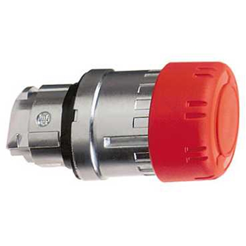 SCHNEIDER MUSHROOM HEAD PUSHBUTTON 30MM RED