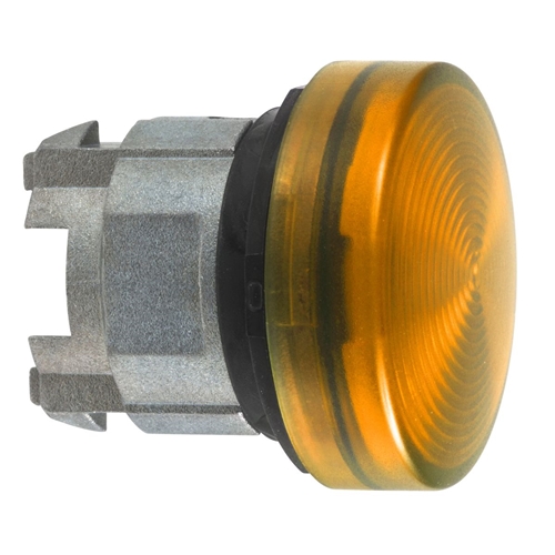 SCHNEIDER GROOVED LENS FOR LED YELLOW