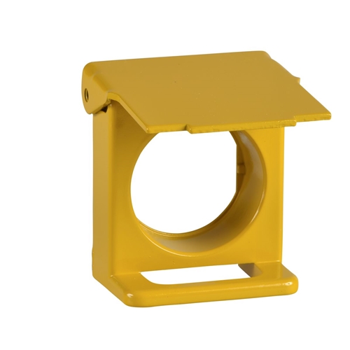 SCHNEIDER PUSH BUTTON FLAP YELLOW