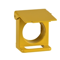 SCHNEIDER PUSH BUTTON FLAP YELLOW