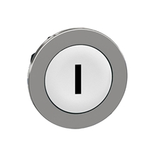 SCHNEIDER FLUSH MOUNTED WHITE PUSHBUTTON HEAD