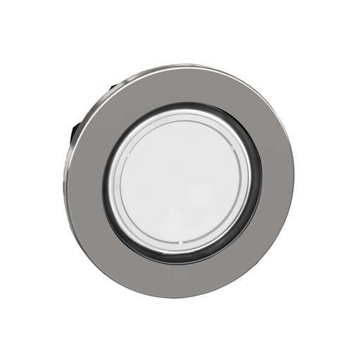 SCHNEIDER FLUSH MOUNTED WHITE PUSHBUTTON HEAD FOR