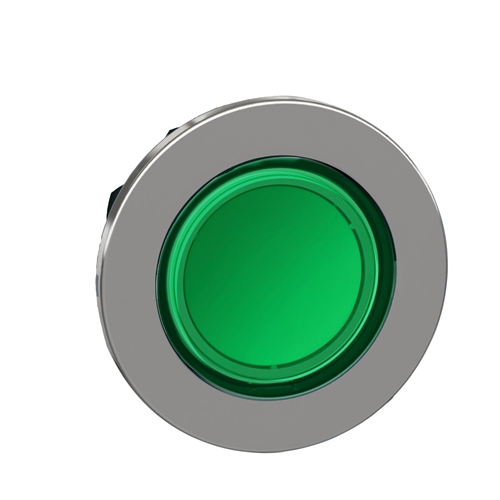 SCHNEIDER FLUSH MOUNTED GREEN PUSHBUTTON HEAD FOR