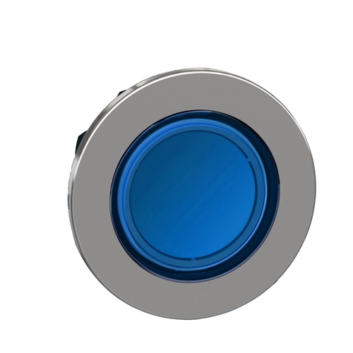 SCHNEIDER FLUSH MOUNTED BLUE PUSHBUTTON HEAD FOR