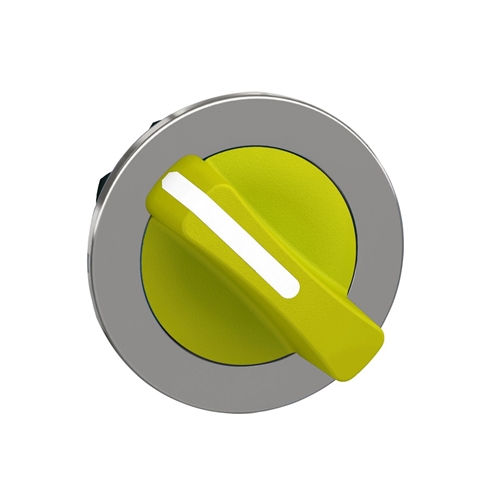 SCHNEIDER FLUSH MOUNTED YELLOW SELECTOR SWITCH