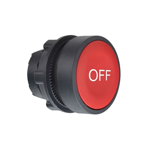 Schneider Electric red flush pushbutton head ?22 s