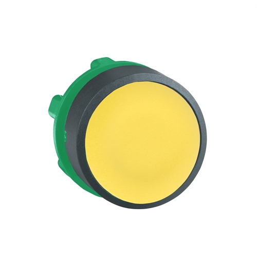 SCHNEIDER PUSH BUTTON HEAD YELLOW