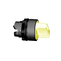 SCHNEIDER ILLUM SELECTOR SWITCH HEAD 2-POS YELLOW