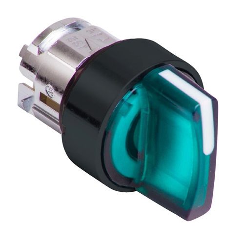 SCNEIDER ILLUMINATED 3 POS SELECTOR SWITCH BLUE