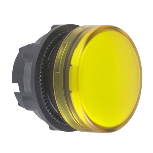 Schneider Electric yellow pilot light head ?22 pla