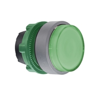 Schneider Electric green projecting illumiated pus