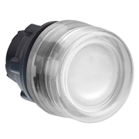 SCHNEIDER ILLUM P/B BODY WHITE FLUSH LED CLR BOOT