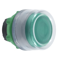 Schneider Electric green illumiated pushbutton hea