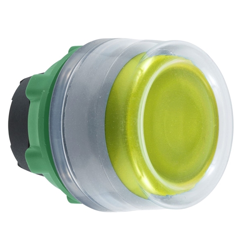 Schneider Electric yellow illum pushbutton head fo