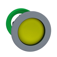 Schneider Electric flush mounted yellow flush caps