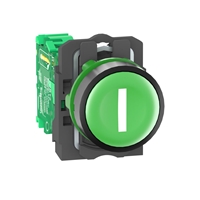 Schneider Electric ZB5R trnsmitter comp, green cap