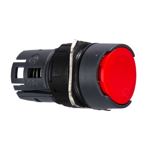 SCHNEIDER 16mm CIRCULAR PUSH BUTTON RED