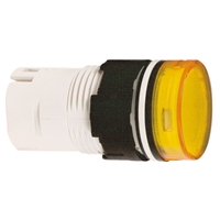 SCHNEIDER 16MM CIRC PILOT LIGHT HEAD ORANGE