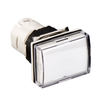 SCHNEIDER RECTANGULAR PILOT LIGHT WHITE