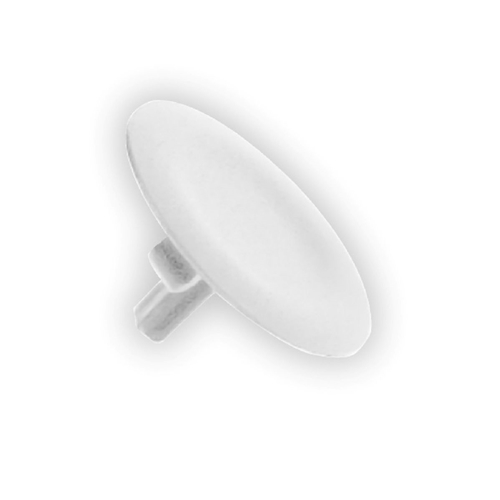 SCHNEIDER PUSHBUTTON CAP UNMARKED WHITE (SOLD IN