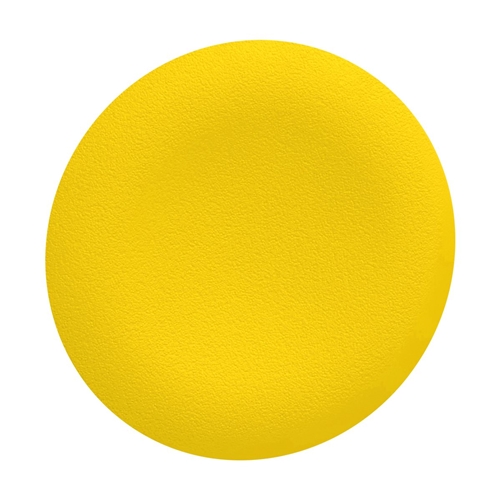 Schneider Electric Yellow plain cap for flush moun