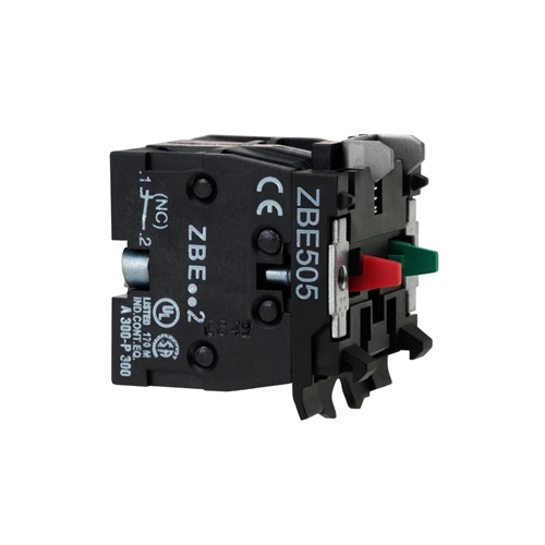 Schneider Electric double contact block's for head