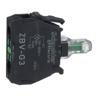 SCHNEIDER LED BLOCK 48...120VAC GREEN