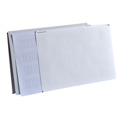 SCHNEIDER LEGEND PLATE SHEETS