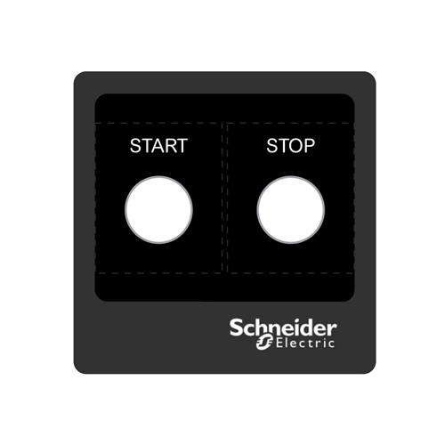 Schneider Electric legend panel 100 x 100 template