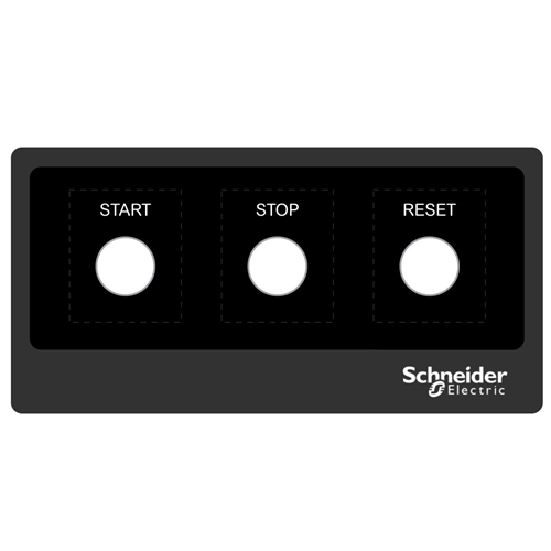 Schneider Electric legend panel 200 x 100 template